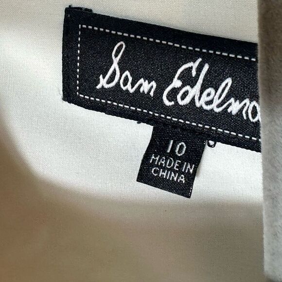 Sam Edelman Green and Pink Floral Midi Dress - Picture 3 of 10